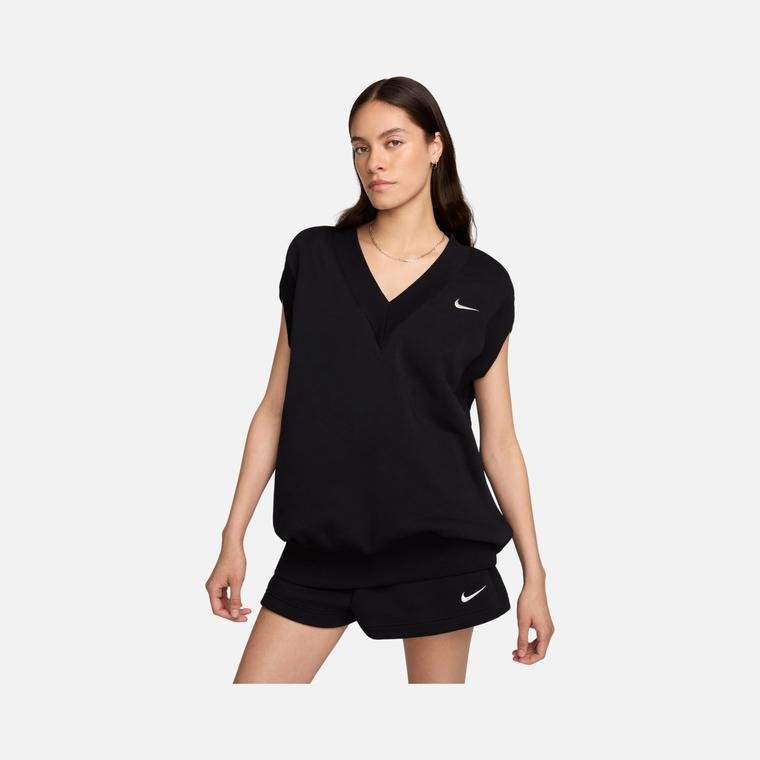 Nike Sportswear Phoenix Fleece Oversized Gilet Kadın Atlet