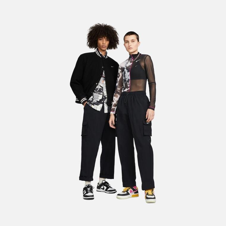 Nike Sportswear Essentials High-Rise Woven Fabrics Cargo Kadın Pantolon