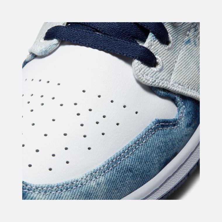 Nike Air Jordan 1 Low SE “Washed Denim Detail” Erkek Spor Ayakkabı
