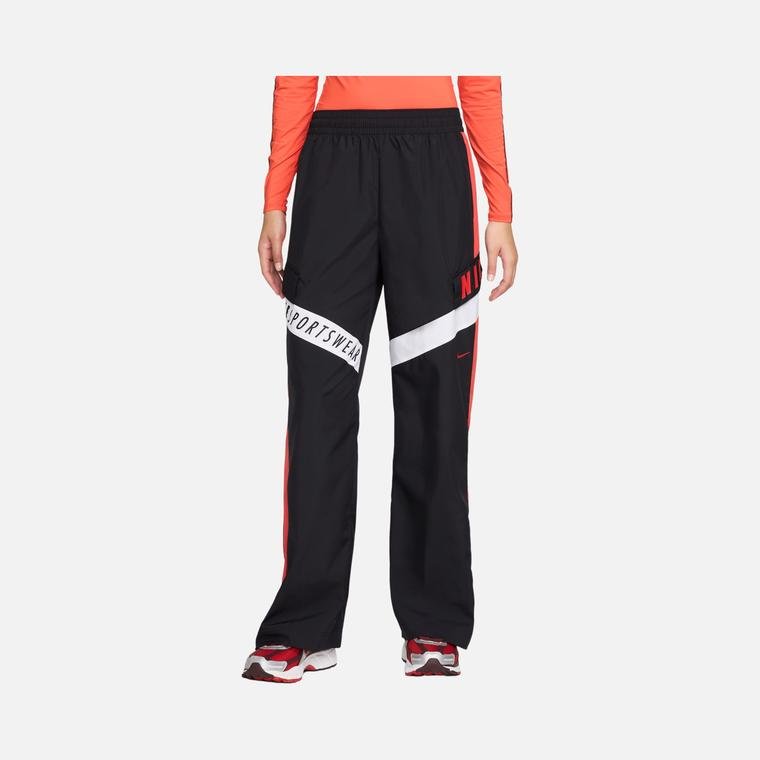Nike Sportswear Gel Woven Oversized High-Waisted Zippered Leg Kadın Eşofman Altı