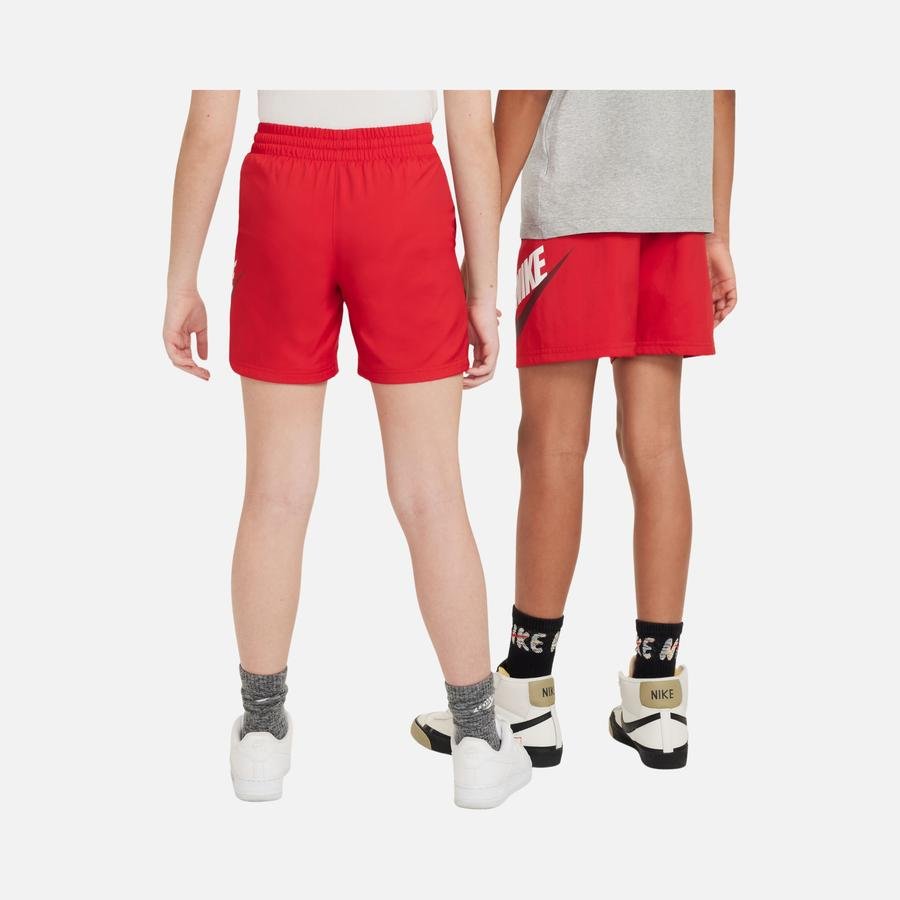  Nike Sportswear Woven Fabrics Mesh Lined Multidirectional Çocuk Şort
