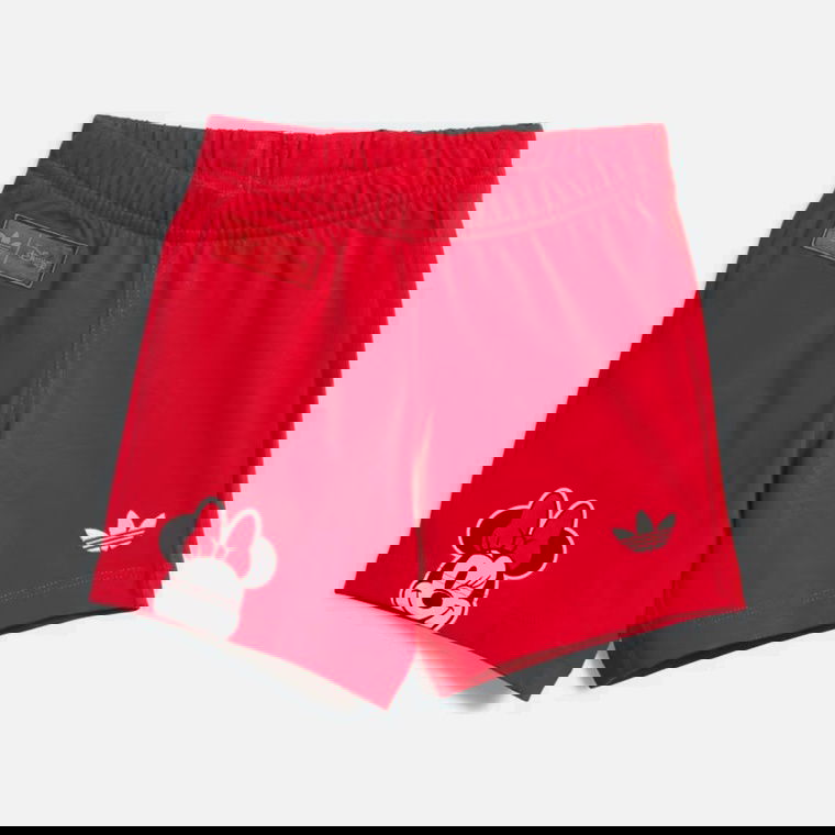 adidas Originals x Disney Minnie Mouse Graphics Short-Sleeve Tişört&Şort (Girl's) Bebek Takım
