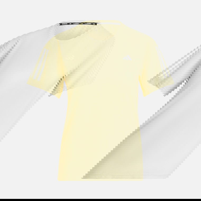 adidas AEROREADY Run Own The 3-Stripes Crew Neck Running Short-Sleeve Kadın Tişört