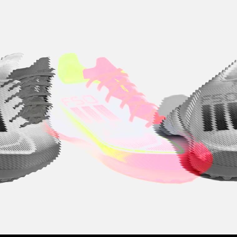 adidas F50 League Level Fiberskin Upper TF Turf Low-Top Erkek Halı Saha Ayakkabı