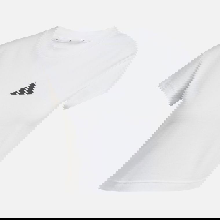 adidas Future Icons Small Logo Graphic Slim Cut Cropped Short-Sleeve Kadın Tişört