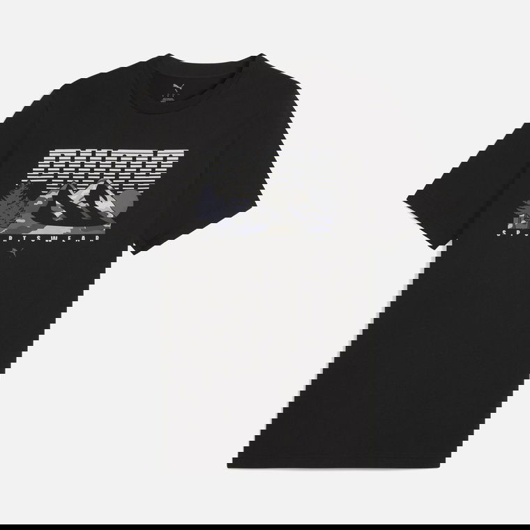Puma Sportswear Graphics Mountain Regular-Fit Short-Sleeve Erkek Tişört