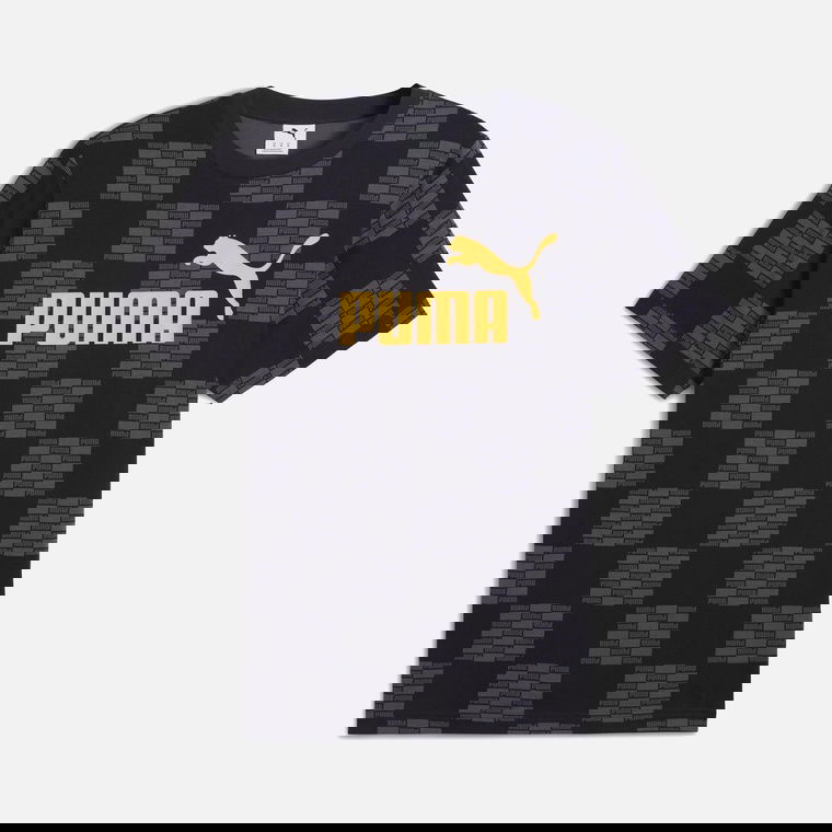 Puma Sportswear United All Over Printed Regular-Fit Short-Sleeve Erkek Tişört