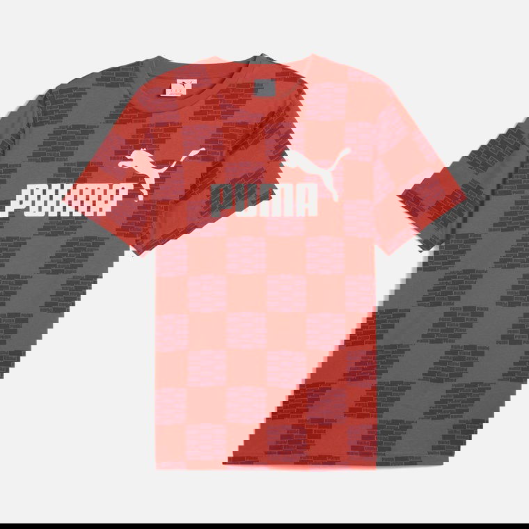 Мужская футболка Puma Sportswear United All Over Printed Regular-Fit Short-Sleeve