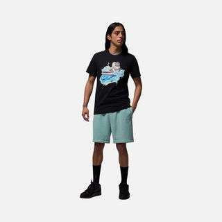  Nike MJ Flt Ess Air Jordan 1 Ss Crew Erkek Tişört